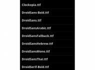 android-fonts