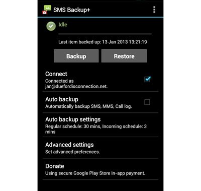 SMS-backup